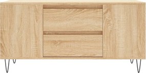 vidaXL Τραπεζάκι Σαλονιού Sonoma Δρυς 102x44,5x50 εκ. Επεξεργ. Ξύλο