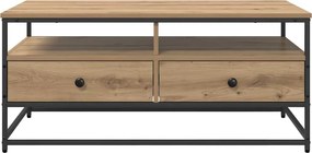 vidaXL Τραπεζάκι σαλονιού Artisan Oak 100 x 51 x 45 cm