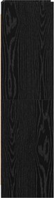 vidaXL Βιβλιοθήκη Μαύρη Δρυς 59 x 30 x 111 εκ Επεξεργασμένο Ξύλο