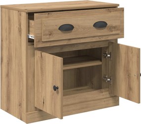vidaXL Highboard Artisan Oak 70 x 35,5 x 67,5 εκ. Επεξεργασμένο ξύλο