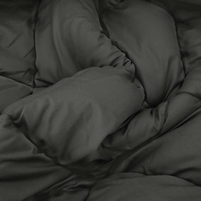 vidaXL Χειμερινό Παπλωματοθήκη Ανθρακί 155 x 220 cm Μικροΐνες