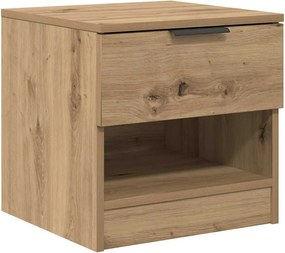 vidaXL Ντουλάπι κρεβατιού 2 τμχ. Artisan Oak 40 x 39 x 40 εκ.
