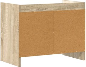 vidaXL Ντουλάπι TV 60 x 33 x 47 εκ. Sonoma Δρυς Επεξεργασμένο Ξύλο