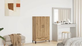 vidaXL Ντουλάπα τεχνίτης Δρυς 70 x 31 x 115 εκ. από Επεξεργασμένο Ξύλο