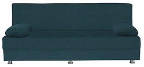 Καναπές Κρεβάτι Τριθέσιος ArteLibre LAURA Μπλε 190x84x86cm