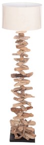 ΔΙΑΚΟΣΜΗΤΙΚΟ ΦΩΤΙΣΤΙΚΟ ΔΑΠΕΔΟΥ ALTAR HM4430 DRIFTWOOD--ΛΕΥΚΟ PVC Φ45x155Υεκ.