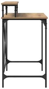 vidaXL Γραφείο Artisan Oak 80 x 50 x 90 cm Επεξεργασμένο ξύλο