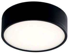 Πάνελ Klio LED-KLIO-R17 NER 22W Led 2000lm 4000K 16,8x5cm Black Intec Round Αλουμίνιο