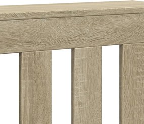 vidaXL Καπάκι Καλοριφέρ Sonoma Δρυς 104 x 20 x 82 cm