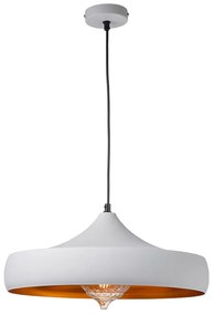 Φωτιστικό Κρεμαστο Aca KS07961PWG CALIPHATE Λευκό (White)