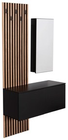 Intrahome ΕΠΙΠΛΟ ΕΙΣΟΔΟΥ ΜΕ ΚΑΘΡΕΠΤΗ SCASABLANCAINCASABLANCALTCASABLANCAIE-COLECASABLANCALTCASABLANCAICASABLANCALTCASABLANCAIE .02 ΜΕΛΑΜΙΝΗ ΣΟΝΑΜΑ-ΜΑΥΡΟ 100x37x200Υεκ intraho-1646785