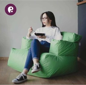 Stewehome Πολυθρόνα αχλάδι για καθιστικό με ύφασμα 80x80x70 cm
