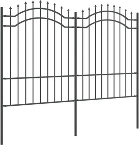 vidaXL Φράχτης Κήπου Woerden Γκρι 240 x 190 cm