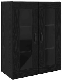 vidaXL Ντουλάπια Τοίχου 2 pcs Μαύρη δρυς 69.5 x 34 x 90 εκ.