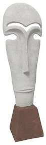 Διακοσμητική Φιγούρα Nathen 032524 15x11x48cm White-Beige Αλουμίνιο