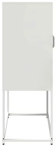 vidaXL Highboard Λευκό 68x39x107 cm Ατσάλι
