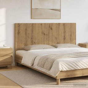 vidaXL Κεφαλάρι Τοίχου HOORN Artisan Δρυς Επεξεργασμένο Ξύλο