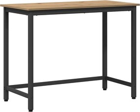 vidaXL τραπέζι Artisan Oak 80 x 50 x 76,5 εκ