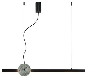 Κρεμαστό Φωτιστικό Οροφής LED 24W IP20 3000K Anais 4300900 Viokef-4300900-Μαύρο 4300900