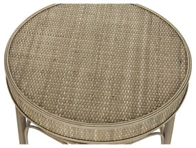 Βοηθητικό Τραπέζι DKD Home Decor 61 x 61 x 52 cm Φυσικό Ξύλο
