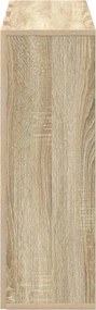 vidaXL Πλαϊνό γραφείο Δρύς Sonoma 73,5 x 24 x 69,5 εκ.