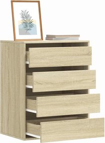 vidaXL Συρταριέρα Sonoma Δρυς 60x41x76 εκ. από Επεξεργ. Ξύλο