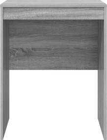 vidaXL Γραφείο Γκρίζο Σονομα 60 x 50 x 76 εκ.