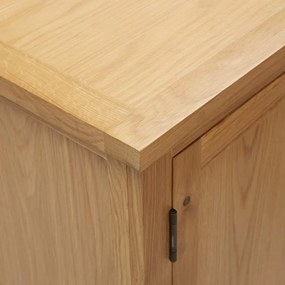 vidaXL Ντουλάπι 45 x 32 x 85 εκ. από Μασίφ Ξύλο Δρυός