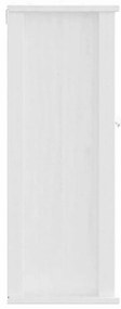 vidaXL Ντουλάπι Μπάνιου Επιτοίχιο BERG Λευκό 40x27x71,5 εκ Μασίφ Πεύκο