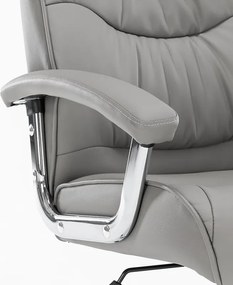 Καρέκλα γραφείου διευθυντή Primrose pakoworld pu γκρι