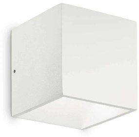 Φωτιστικό Τοίχου - Απλίκα Rubik 149745 10x10x10cm Led 730lm 8,5W 4000K White Ideal Lux