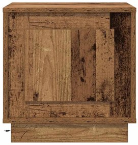 vidaXL Κομοδίνο με Παλαιό ξύλο 44 x 34.5 x 45 εκ Επεξεργασμένο ξύλο