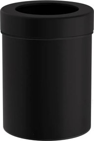 Καλάθι Απορριμμάτων (Φ21x28) Pam & Co 5lt 2128 Black Matt