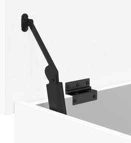 vidaXL Θήκη Αποθήκευσης Λευκό 80 x 40 x 50 cm Επεξεργασμένο Ξύλο