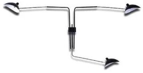 Απλίκα Φωτιστικό Τοίχου IP20 3xE27 Μαύρο 104-01012-19 Luma Lighting-104-01012-19-Μαύρο 104-01012-19