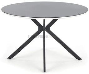 Simple Τραπέζι Ξύλο / Γυαλί / Μέταλλο 120x120x76