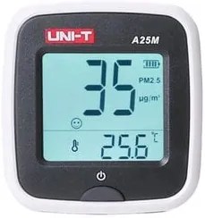 UNI-T ψηφιακός μετρητής περιβάλλοντος , PM2.5 &amp; θερμοκρασία (A25M)