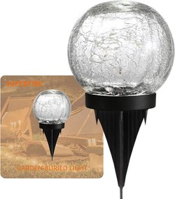 Garden solar lamp Superfire FF16-A, 600mAh
