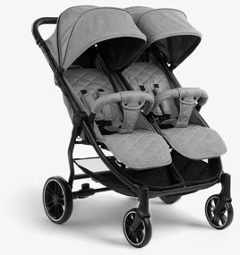 KIKKA BOO ΚΑΡΟΤΣΙ ΔΙΔΥΜΩΝ ΜΕ ΠΟΔΟΣΑΚΟΥΣ HAPPY 2 LIGHT GREY 31001040011