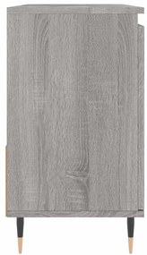 vidaXL Ντουλάπι Μπάνιου Γκρι Sonoma 65x33x60 εκ. Επεξεργασμένο Ξύλο