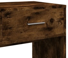 Μπουντουάρ με Καθρέφτη Καπνιστή Δρυς 80 x 39 x 80 εκ. - Καφέ