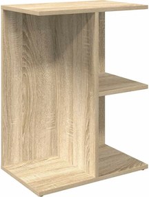 vidaXL Κομοδίνα 2 τεμ. Sonoma Δρυς 46,5x29x61 εκ. Επεξεργασμένο Ξύλο