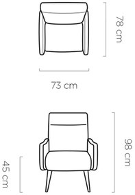 Πολυθρόνα Rocks-Mporntw