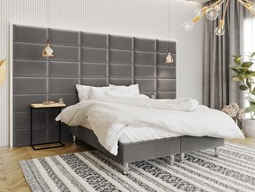 Επενδυμένο κρεβάτι Lux-Baza-Mple-200 x 80 x 30
