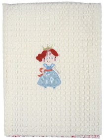 Κουβέρτα Κούνιας Πικέ Καλοκαιρινή 110Χ150 DAS BABY DREAM EMBROIDERY 6511