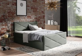 Επενδυμένο κρεβάτι Sergio Lux-Anthraki-160 x 200