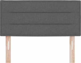 vidaXL Κεφαλάρι Σκούρο Γκρι 90 cm ύφασμα