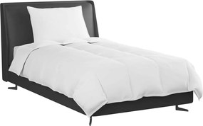 vidaXL Χειμερινό Παπλωματοθήκη με μαξιλάρι 2 pcs Λευκό Φτέρος