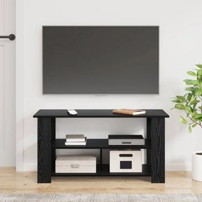 vidaXL Βάση τηλεόρασης Μαύρη Οξυά 100 x 40 x 50 cm