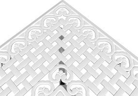 vidaXL Σετ Επίπλων Bistro 3 Τεμαχίων Λευκό από Χυτό Αλουμίνιο